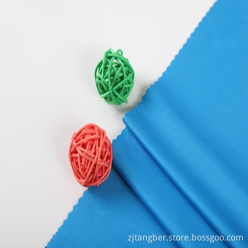 milk silk dty microfiber polyester spandex fabric sportswear